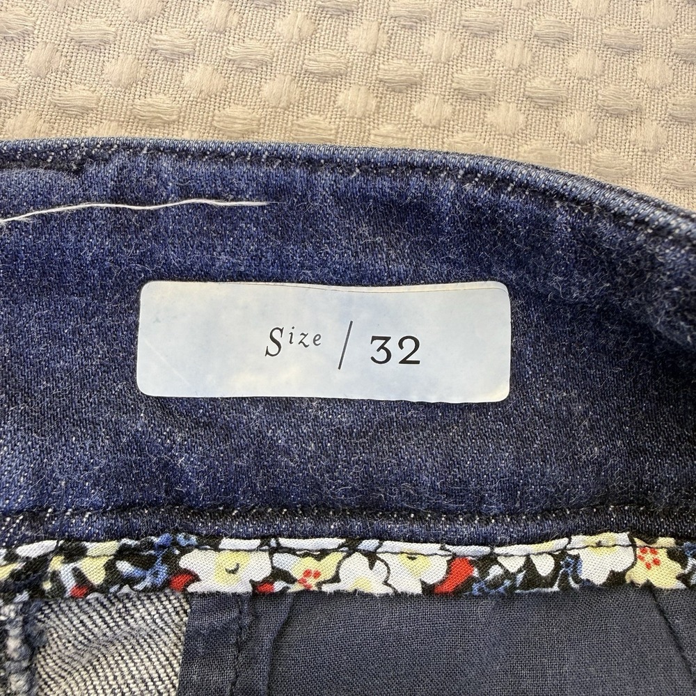 Anthropologie Pilcro & The Letterpress Bootcut Denim Jeans Patch Pocket Size 32 - Picture 5 of 10